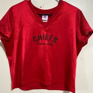 NFL crop top jersey Chiefs